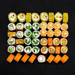 Сет Вкусный, 48 кусочков. Добавки НЕ включены.